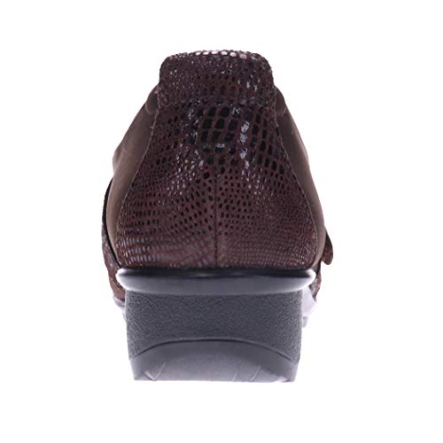 Image of Revere Genoa Women's Stretch Loafer - Elegant Adjustable Leather with Super Soft Stretch Upper and Contoured Removable Footbeds