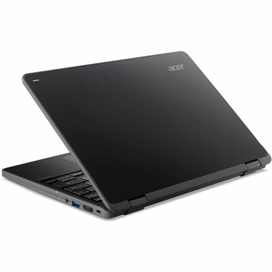 Image of Acer TravelMate B3 Spin 12 TMB312R-31 TMB312R-31-C741 12.2 inch Touchscreen Convertible 2 in 1 Notebook - WUXGA - 60 Hz - Intel N-Series N150-8 GB - 128 GB Flash Memory - English Keyboard - Black