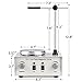Slendor Magnetic Stirrer Hot Plate Mixer 79-1 Lab Stirrers Hotplate Max 2400 RPM Stir Plate with Stir Bar and Support Stand