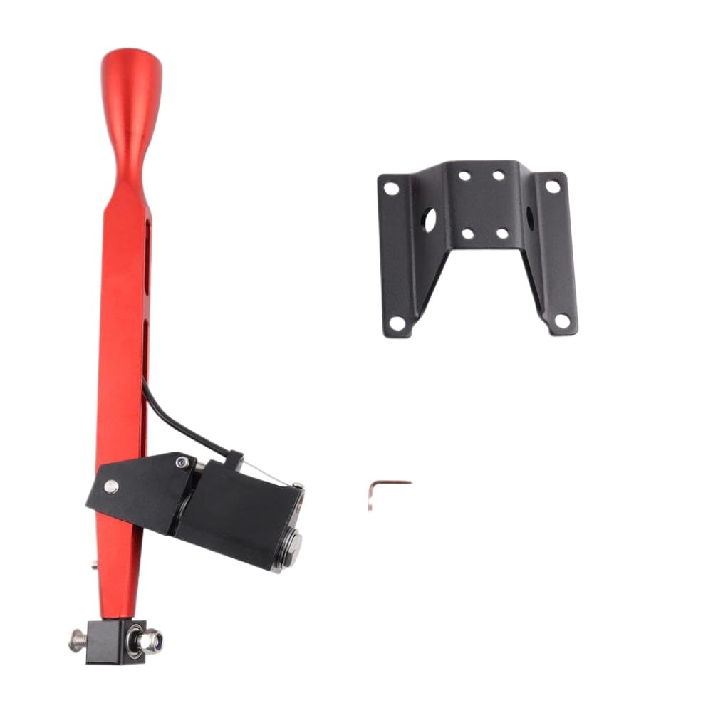 hnzNPWDGB Billet Short Shifter Compatible with Civic 1988–2000 EG EK Integra 1990–2001 CRX Del Sol 1988–1998 ExactShift Transmission(red Shifter Gear)