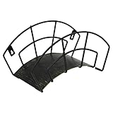 Updesign Vintage Garden Hose Holder, Heavy Duty Water Hose Holder, Wall Mount Solid Steel Hose Hanger, Solid Metal Hose Hanger Wall Mount, Decorative Durable Garden Hose Storage