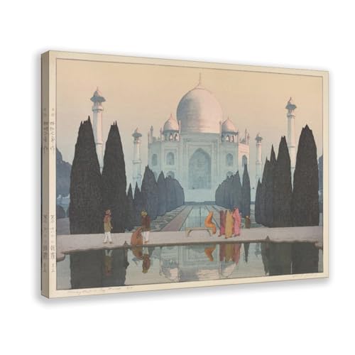 Hiroshi Yoshida Taj Mahal Toile pour bureau - Créez une ambiance zen et inspirante