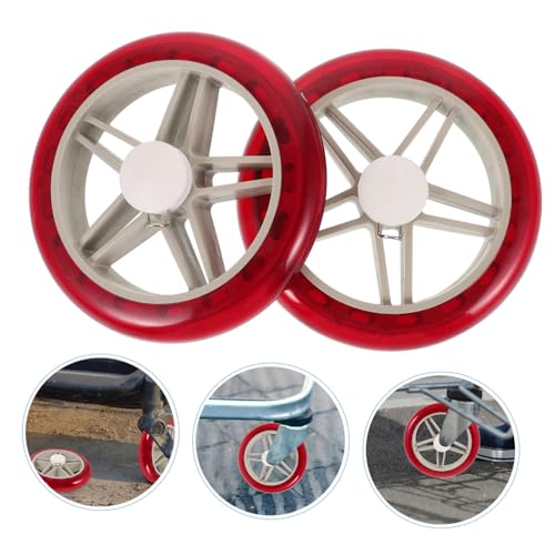 Roues de rechange silencieuses pour réparer un chariot de supermarché pliable bloqué
