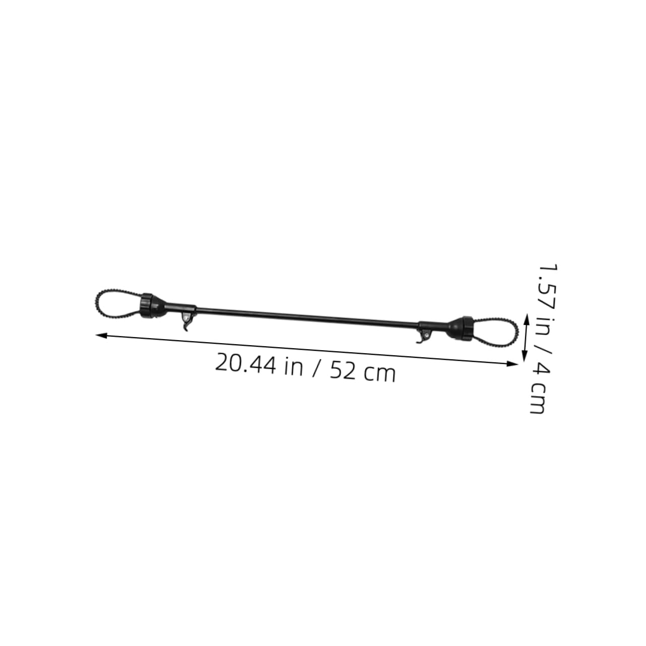 DECHOUS 2Pcs Adjustable Twin Stroller Connector Lightweight Foldable Adapter for Easy Outings with Newborns and Compatible with Various Stroller Models