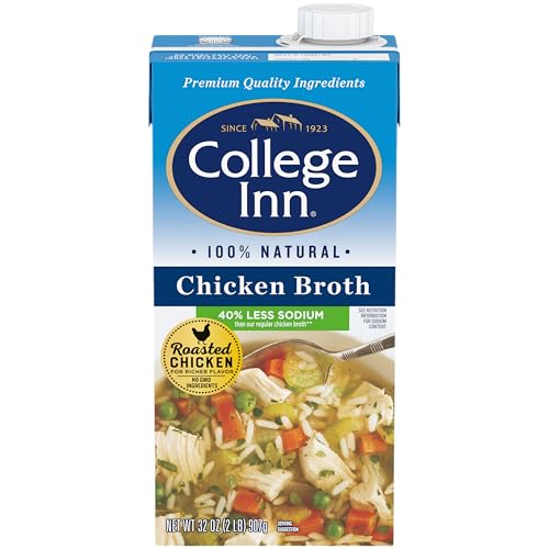 College Inn 40% Less Sodium Chicken Broth, 32 Fl Oz