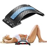 Rietuy Back Stretcher, Four Level Adjustable Back Pain Relief Back Crack Device, Spine Board for...