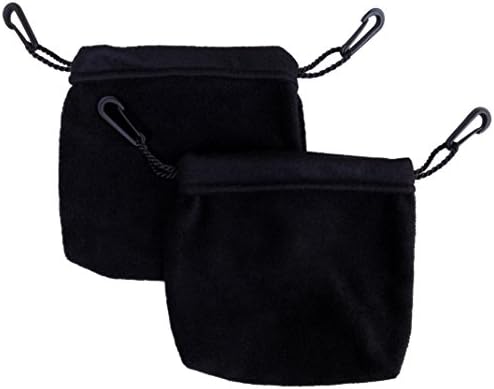 Two Sleeping Pouches (Black) for Sugar Gliders and other small pets