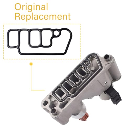Image of 15815-R70-A01 15845-R70-A01 4PCS Cylinder Head VTEC Solenoid Spool Valve Gasket Compatible with 2008-2015 Acura RDX, for Honda Accord CROSSTOUR Pilot 3.5L 15810-R70-A02,15810-R70-A03, 15810-R70-A04