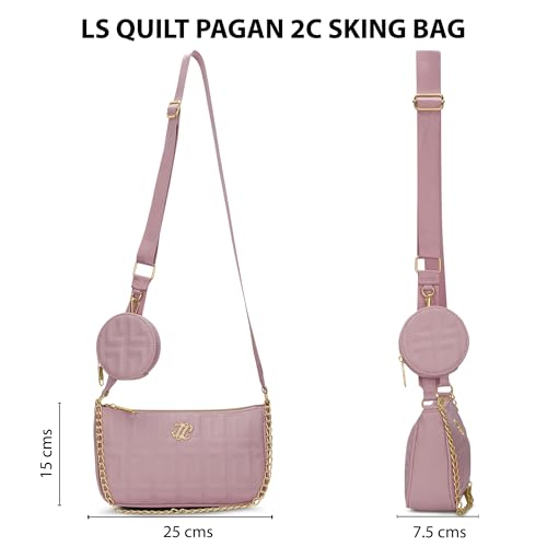 Image of Lavie Signature Women's Quilt Pagan Crossbody Sling Bag | Ladies Purse Handbag | Gift For Women