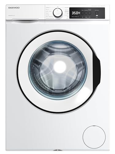 Daewoo WM-FB2694W1A-DE Waschmaschine Frontlader, 12 kg, 1400 U/min., Energieeffizienzklasse A, InverterMotor, Allergy Safe-Programm, AquaStop, Weiß