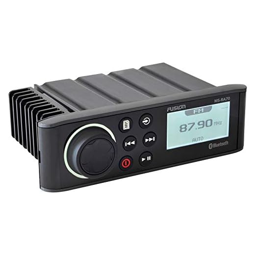 Fusion MS-RA70 Marine Stereo, DIN Size, A Garmin Brand