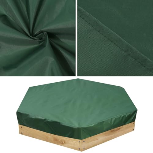 Bâche bac à sable imperméable 230x200cm DOITOOL pour éviter sable mouillé et feuilles