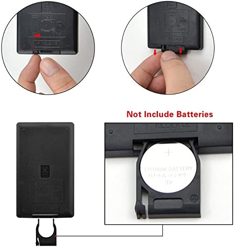 Instrucțiuni pentru instalarea bateriei în telecomandă