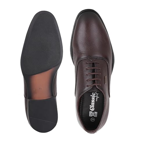 Image of Red Chief Low Ankle Formal Oxford Shoes for Men