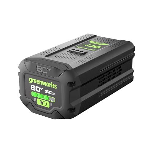 Image of GreenWorks 80V 5.0Ah Lithium-Ion Battery (Genuine Battery / 75+ Compatible Tools)