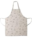 SHYIFOO Cooking Baking Apron with Pocket,Janpanese Vintage Style Design with Adjustable Waist & Neck Straps,Chef Apron for Home, BBQ, Garden