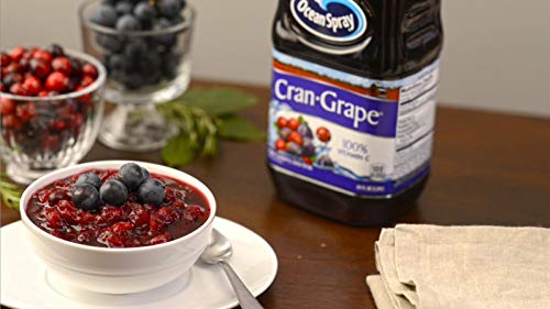 Image of Ocean Spray Cran-Grape Cranberry Grape Juice Drink, 101.4 Fl Oz Bottle (Pack of 2)