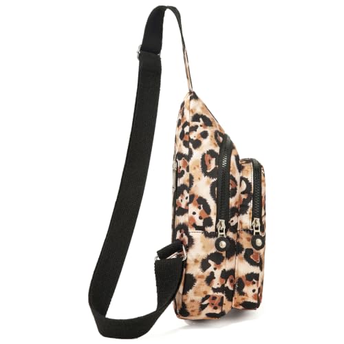 Image of Banelu Small Sling Backpack Crossbody Bags for Women Men, Sling Bag Cross Body Bag Fanny Packs Crossbody Purses