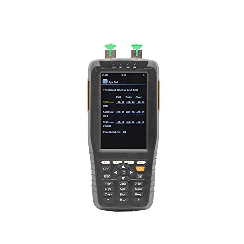 Misuratore di luce per fibra ottica, Misuratore di potenza in fibra ottica portatile TM70B PON con lunghezze d'onda 1310/1490/1550nm