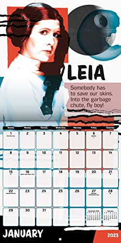 2023 Star Wars: Saga - Women Of The Galaxy Wall Calendar #TOP1
