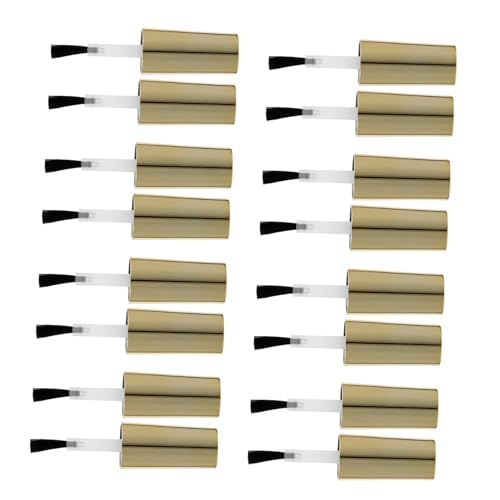 Lurrose 20個入りネイルポリッシュブラシ替え用 薄型使い捨てジェルマニキュア用ブラシ ネイルサロン 家用に 正確な塗と安定グリップで快適