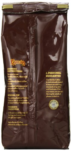White Coffee Kahlua Gourmet Ground Coffee