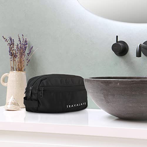 Travalate 9cms Polyester Toiletry Bag (Black_Tr1323) (Image - 5)