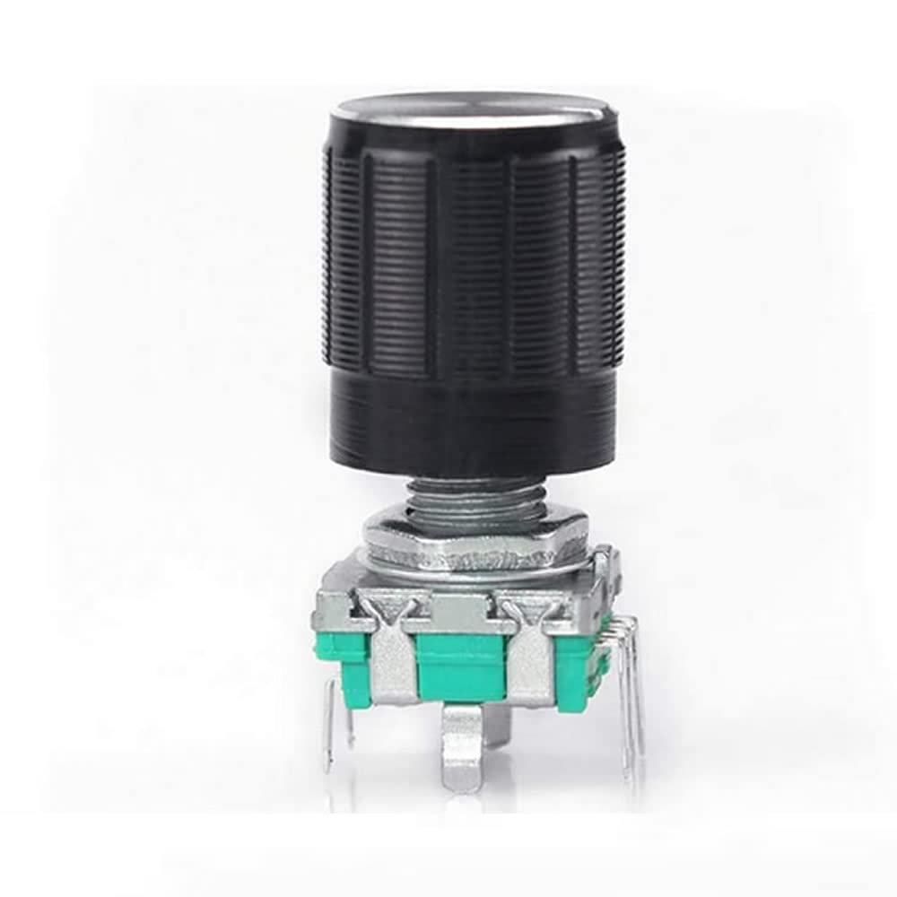 EC11 Rotary Encoder Butonlu 20 Adım + Pot Başlığı Pwm 360 Derece