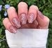 Freya Dip Powder, Acrylic Powder, Sparkly Rose Gold, Nail Art Designs, Sparkly Glitter For Nails, Manicure or Pedicure for Home or Salon Use, Long Lasting, Cruelty Free. 0.25 Oz Jar