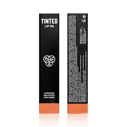 Image of PAC Tinted Lip Oil Fashionista | Hydrating Lip Oil | Non Greasy Glossy Finish | Subtle Natural Tint