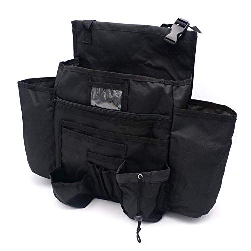 Pawaca Car Front Seat Storage Bag, Vehicle Drink Food Holder Organizer with Multiple Storage Pocket for Moms, Service Techs, Law Enforcement and Delivery Drivers - Keep Items Within Easy Reach - Thumbnail 6