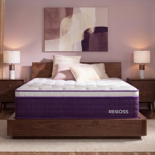 REGOSS Soft Plush 12-Inch Hybrid