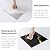LVSHI 20pcs Marble Peel and Stick Waterproof PVC Shower Wall Panels Bathroom Backsplash Tile Stick on Wall for Bedoom, Kitchen 11.8"x11.8" (Black-Gold,19.4 Sq.Ft.)