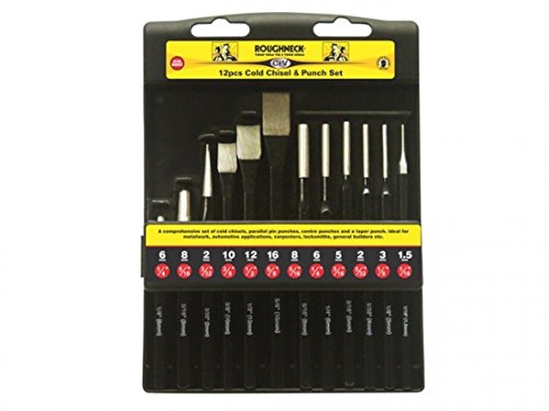 Roughneck Punch & Chisel Set Of 12