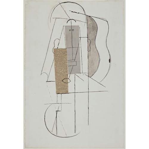 Toile Picasso Tête 2 anti-décoloration pour illuminer un grand mur blanc vide