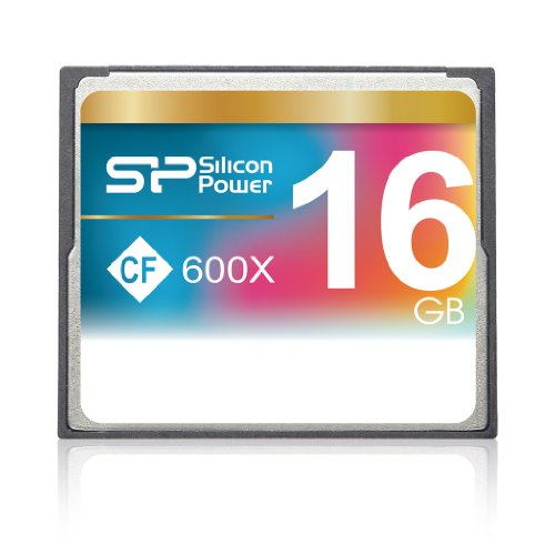 SIlicon Power Hi-Speed 16GB Compact Flash Card 600X