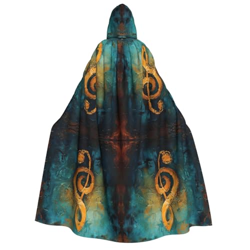 Cape à capuche unisexe pour vêtement de fête et déguisement sans pli