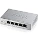 Zyxel 5-Port Gigabit Ethernet Web-Managed Switch | VLAN Support | Sturdy Metal Case | Desktop or Wall-Mount | Fanless | QoS | Ethernet Splitter [GS1200-5]
