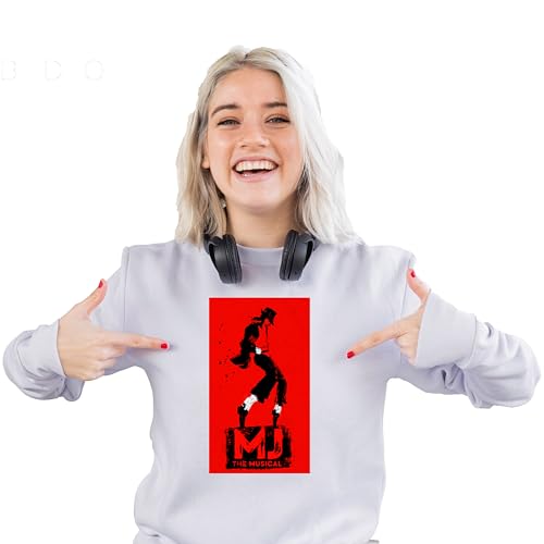 Mj The Musical Sweatshirt,Mj Musical Hoodie, Unisex Sweatshirt Black,white2