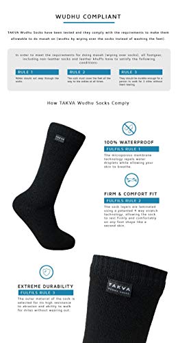 TAKVA-Wudhu-Socks-Bamboo-Waterproof-Socks-Suitable-for-Various-Outdoor-Activities