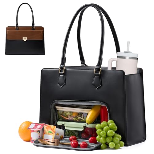 Image of LOVEVOOK Laptop Tote Bag for Women,Laptop Work Tote Computer Bag