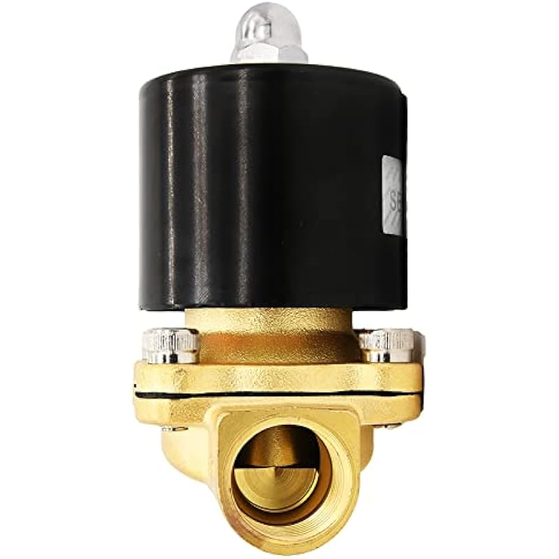 1/2 Brass Electric Solenoid Valve,110v Ac Brass Electric Solenoid Valve for Water Air Gas Fuel Oil 상세이미지 4