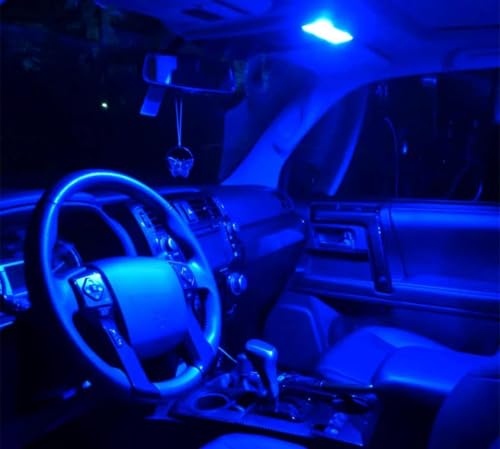 Bombillas de repuesto LED T10 iJDMTOY Ultra Blue 2 unidades miniatura 4