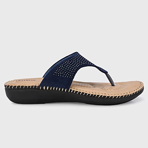 Image of Centrino Women Thong Sandals & Comfortable Ortho Care Sandal For Ladies | Fashion Wear Sandal & Chappal | Soft Cushioned for More comfort (2855)