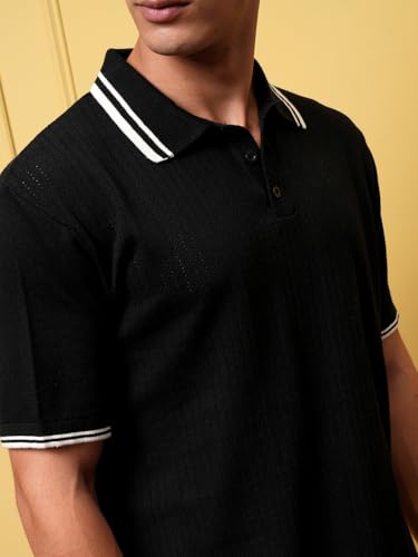 Image of Highlander Men's Polo Tshirt | Flat Knit | Regular Fit | Polo T-Shirt for Man