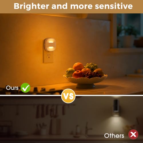 Image of L LOHAS LED Night Lights Plug into Wall,Dusk to Dawn Sensor Night Light