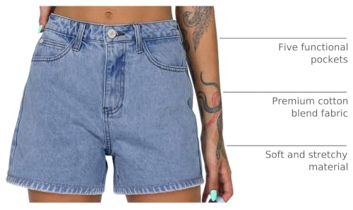 Image of MODARANI Denim Shorts for Women Distressed Jean Shorts Ripped Summer Hot Short