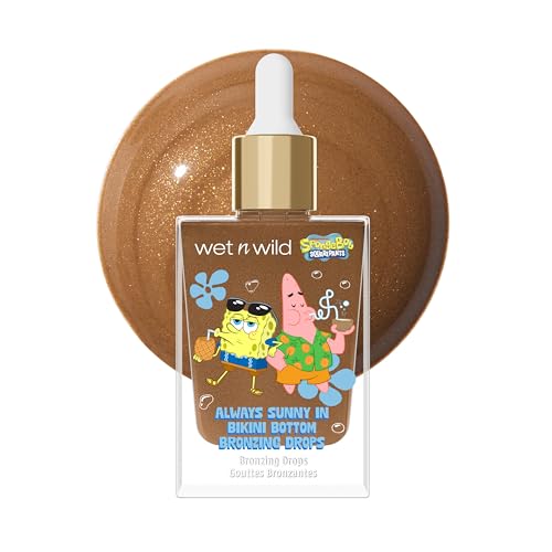 wet n wild Spongebob Bronzing Drops - Always Sunny In Bikini Bottom