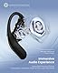 SANOTO KI Übersetzer kopfhörer, 144 Sprachen Translator Earbuds mit OWS LCD-Touchscreen, Open Ear Kopfhörer Bluetooth, Kopfhörer Übersetzer für Reise, Geschäfts, Studien