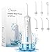 Produktbild BESTOPE Munddusche Kabellos Zahnreiniger Wasser Flosser Professionelle IPX7 Wasserdicht oral munddusche, ersatzdüsen*6, elektrisch munddusche, Gesunder Mundhöhle erhalten